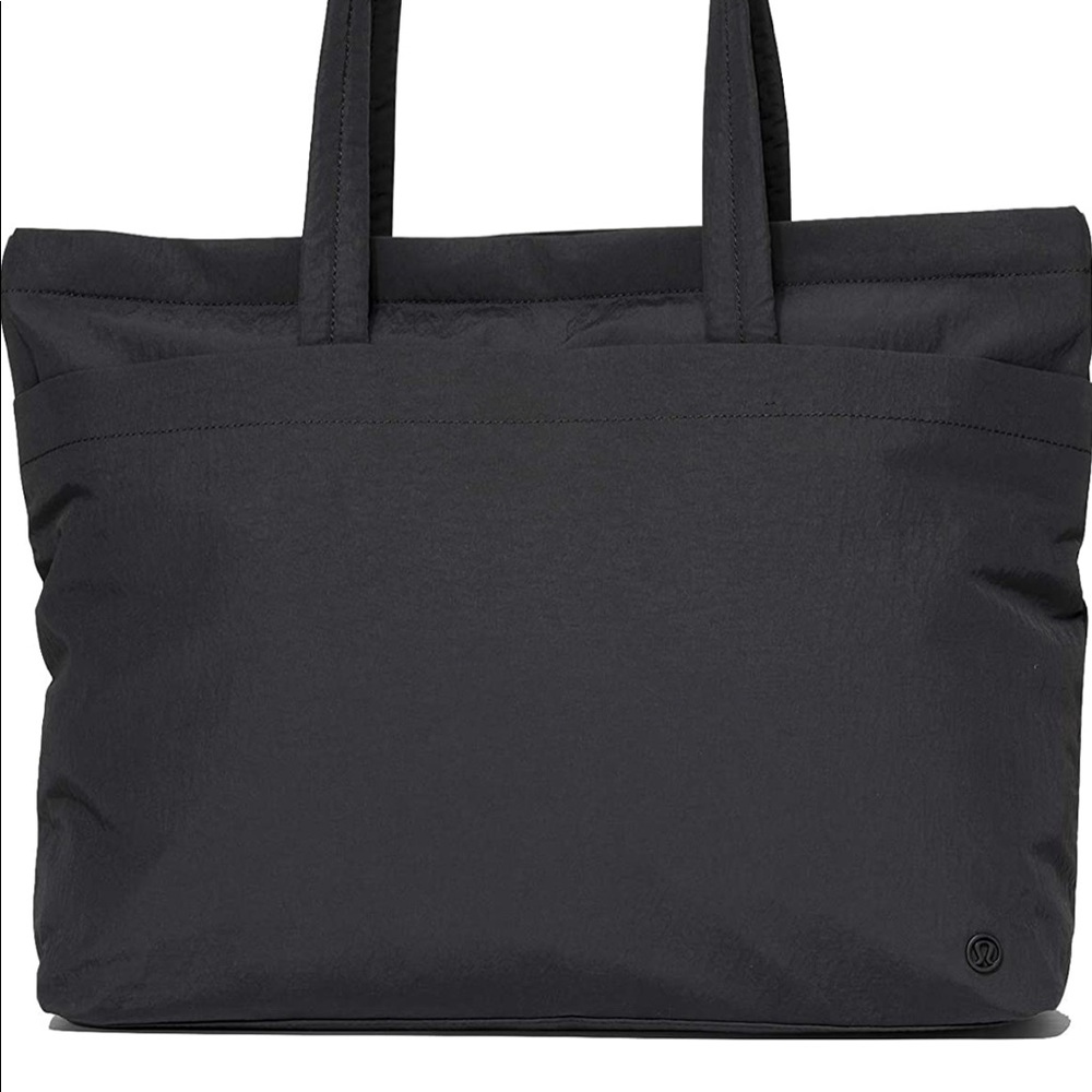 Lululemon On My Level Black Tote Bag